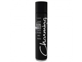Fixador Para Cabelo Hair Spray Fixação Extraforte Black Cless Charming - 400ml
