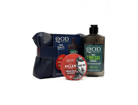 Kit Necessaire Pomada Para Cabelo Killer + Shampoo Multifuncional Daily QOD | New Old Man