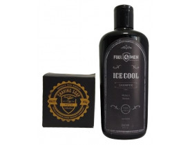 Kit Sabonete e Shampoo Ice Fuel4men