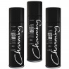Kit 3 Fixador Para Cabelo Hair Spray Fixação Extra forte Black Cless Charming - 200ml | New Old Man